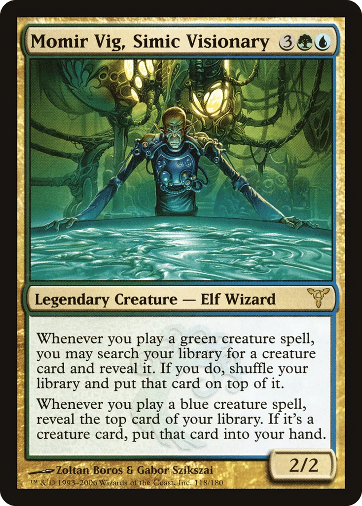 Momir Vig, Simic Visionary · Dissension