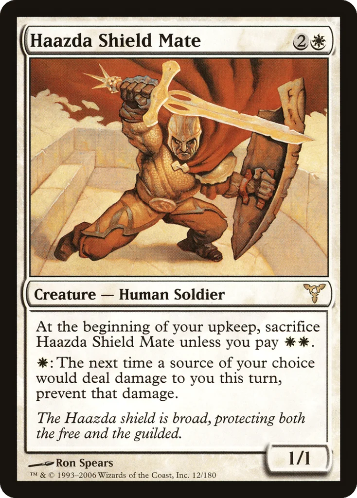 Haazda Shield Mate · Dissension