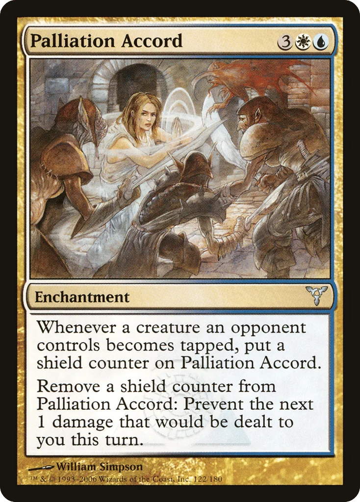 Palliation Accord · Dissension
