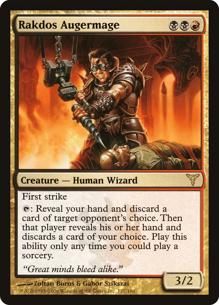 Rakdos Augermage · Dissension