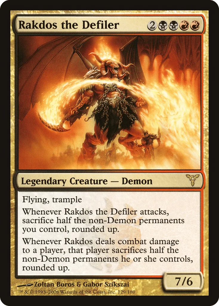 Rakdos the Defiler · Dissension