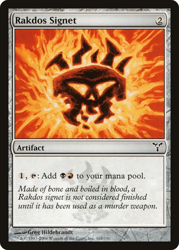 Rakdos Signet · Dissension