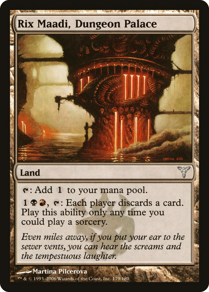 Rix Maadi, Dungeon Palace · Dissension