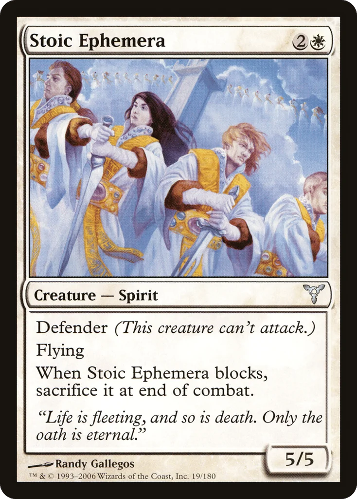 Stoic Ephemera · Dissension