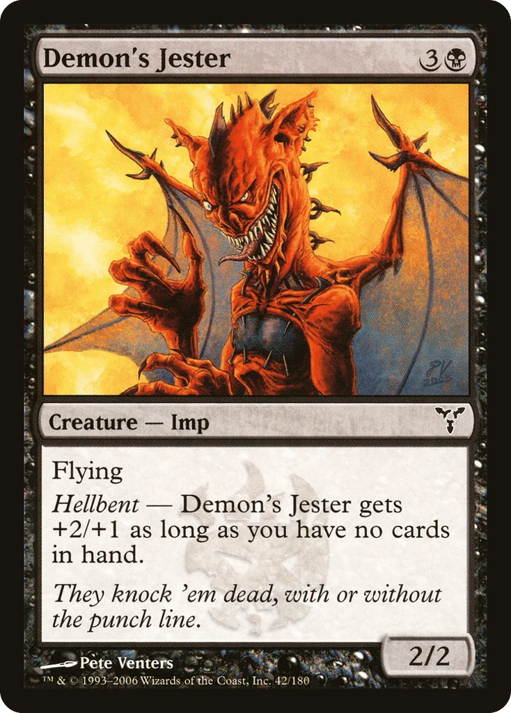 Demon's Jester · Dissension