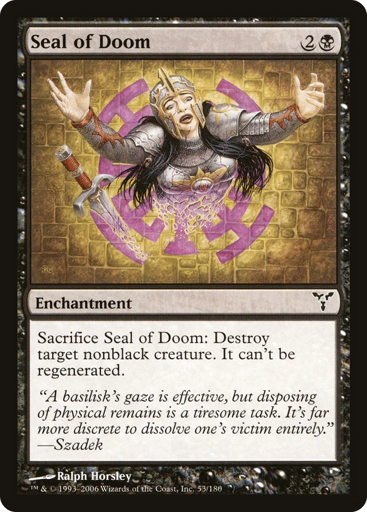 Seal of Doom · Dissension