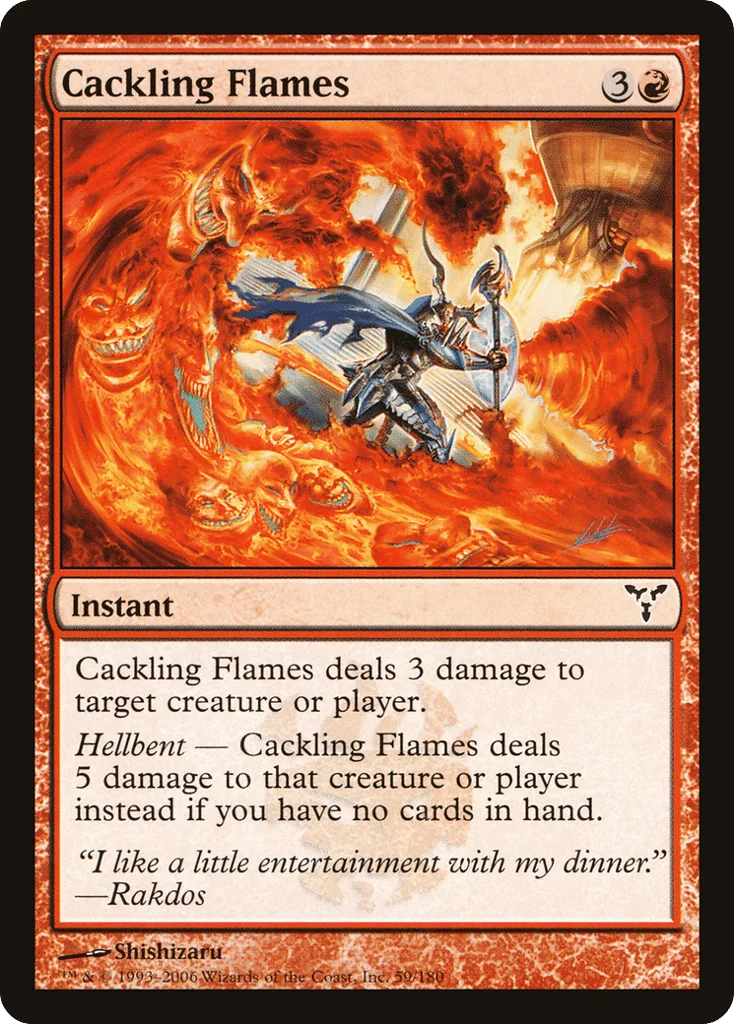 Cackling Flames · Dissension