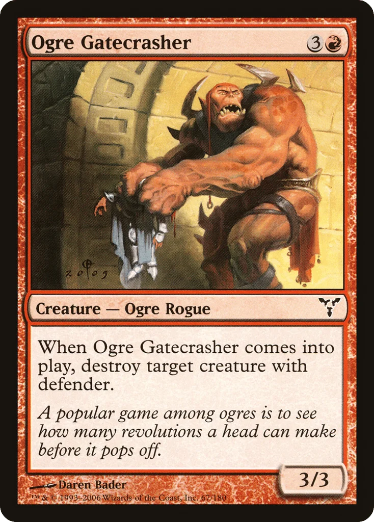 Ogre Gatecrasher · Dissension