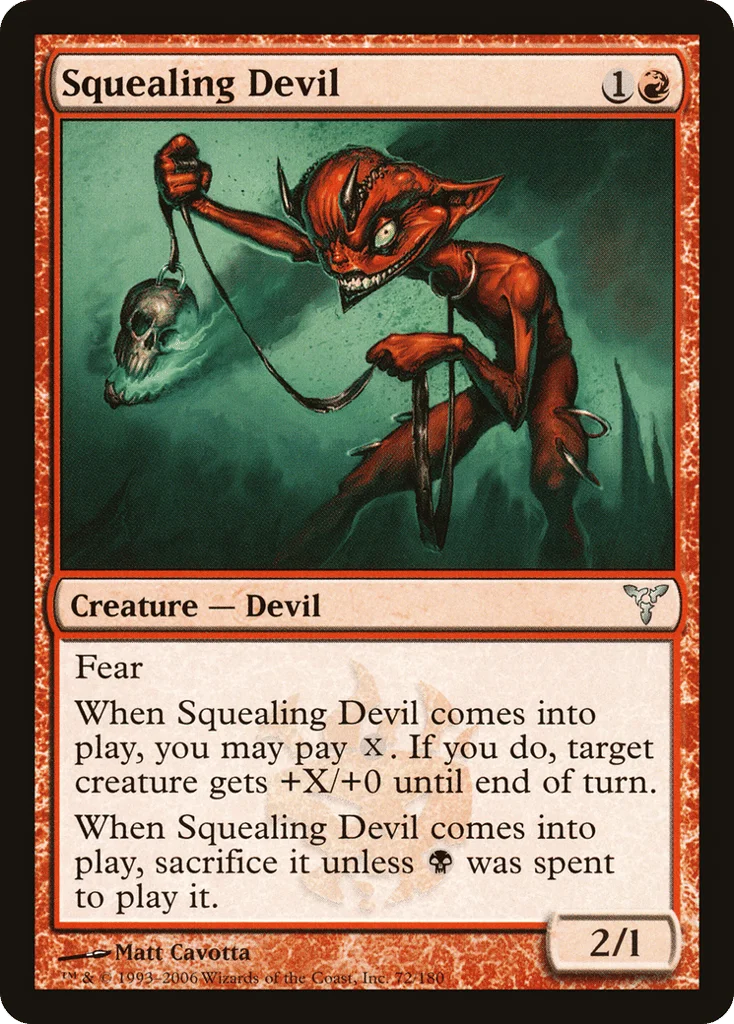 Squealing Devil · Dissension