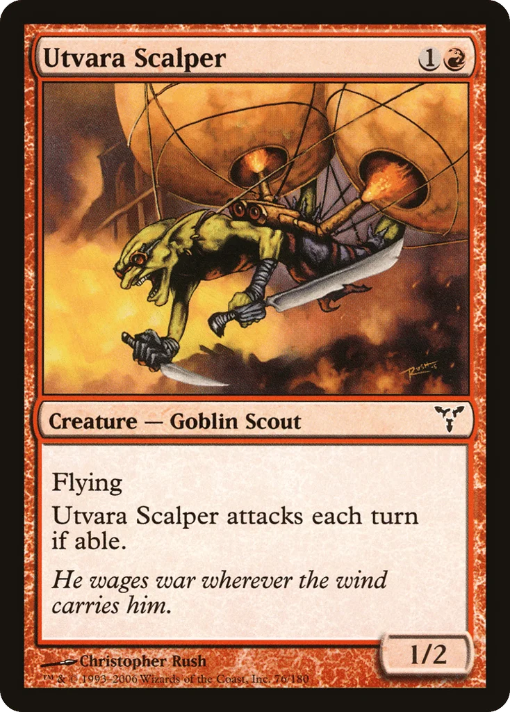 Utvara Scalper · Dissension