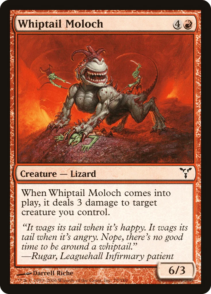 Whiptail Moloch · Dissension