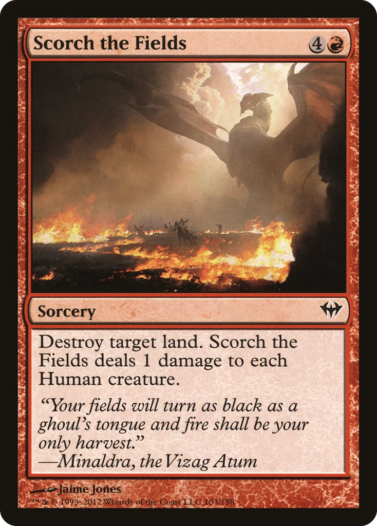Scorch the Fields · Dark Ascension