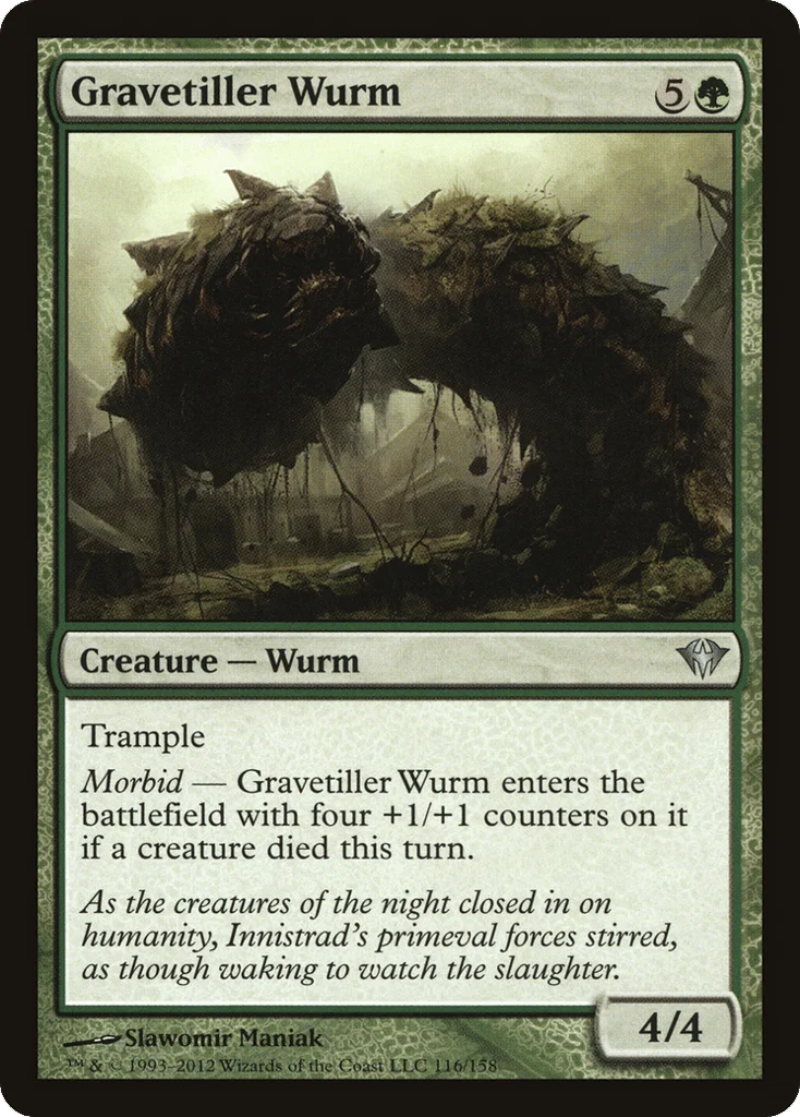 Gravetiller Wurm · Dark Ascension