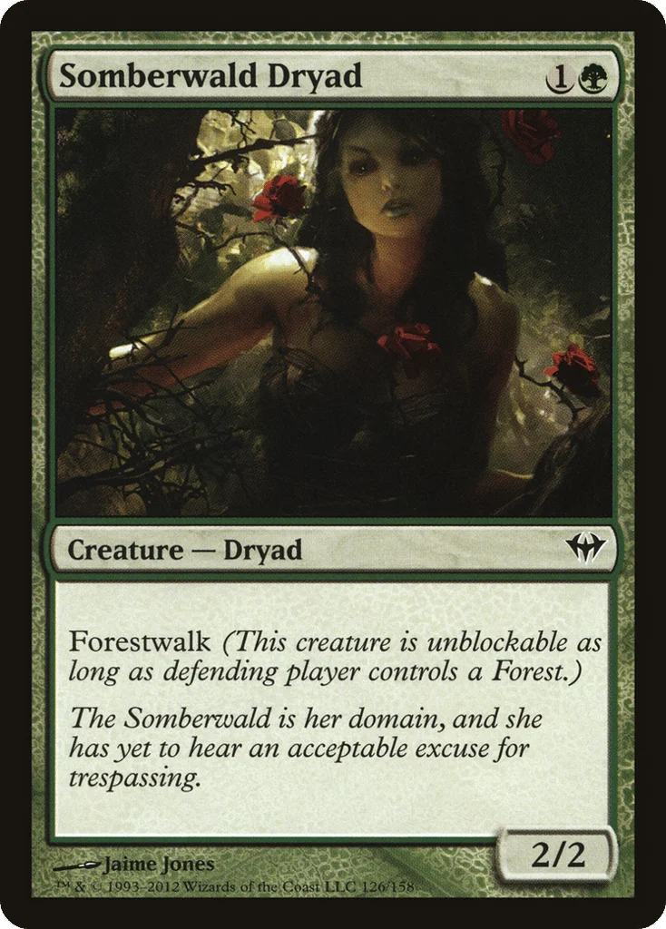 Somberwald Dryad · Dark Ascension