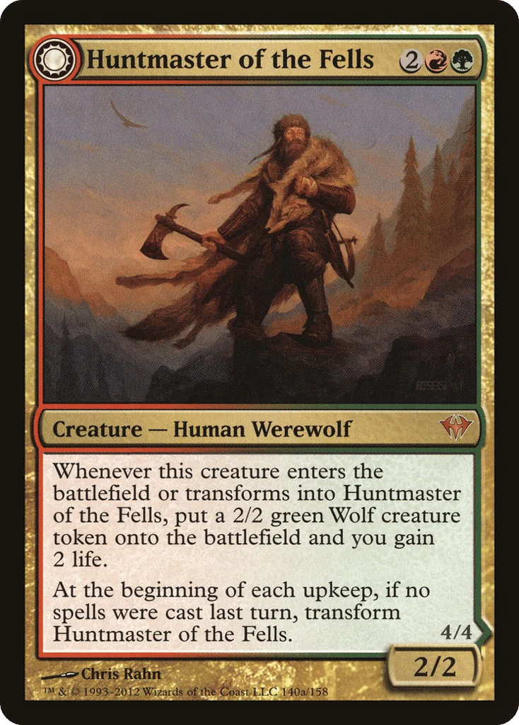 Huntmaster of the Fells // Ravager of the Fells · Dark Ascension