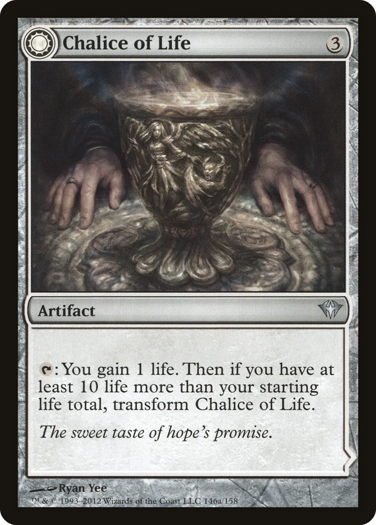 Chalice of Life // Chalice of Death · Dark Ascension