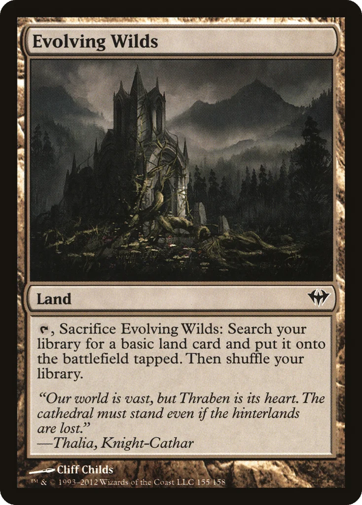 Evolving Wilds · Dark Ascension