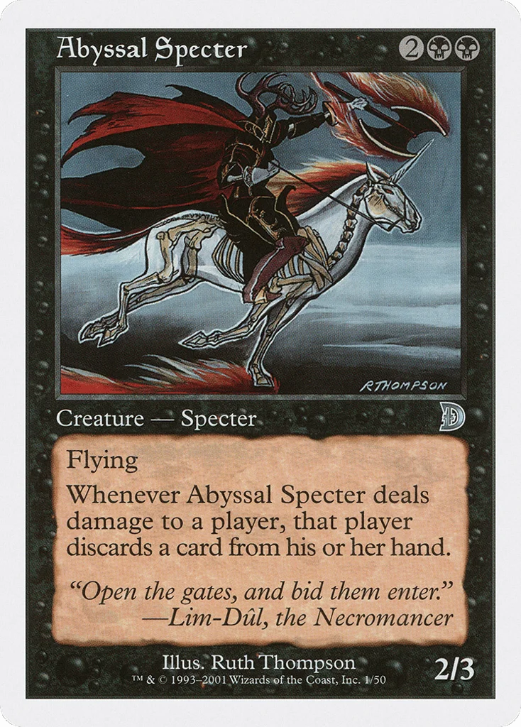 Abyssal Specter · Deckmasters