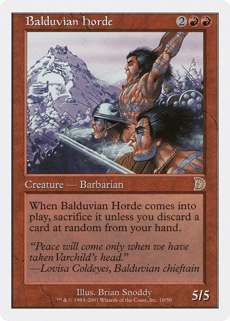 Balduvian Horde · Deckmasters