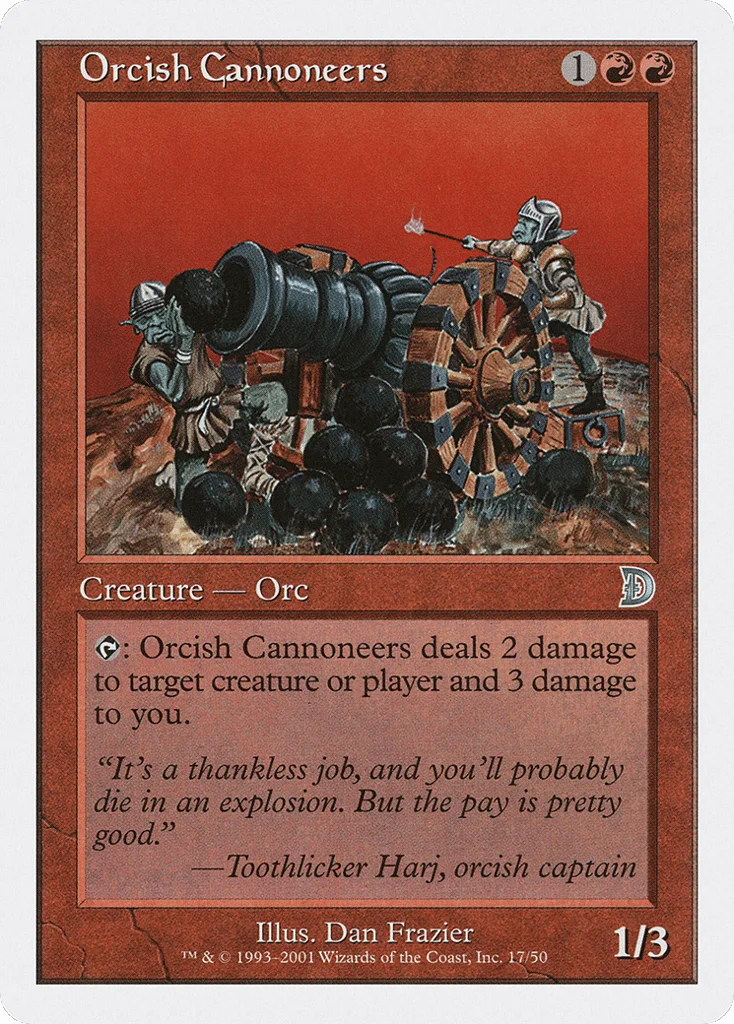 Orcish Cannoneers · Deckmasters