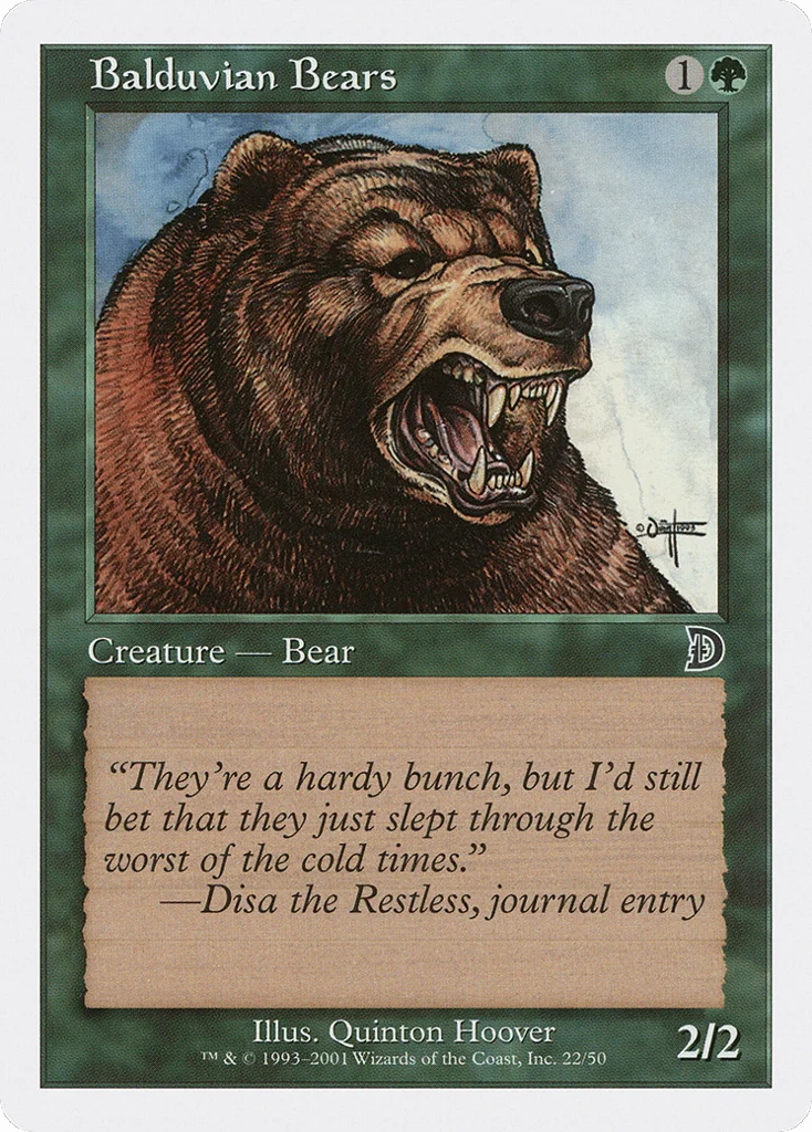 Balduvian Bears · Deckmasters
