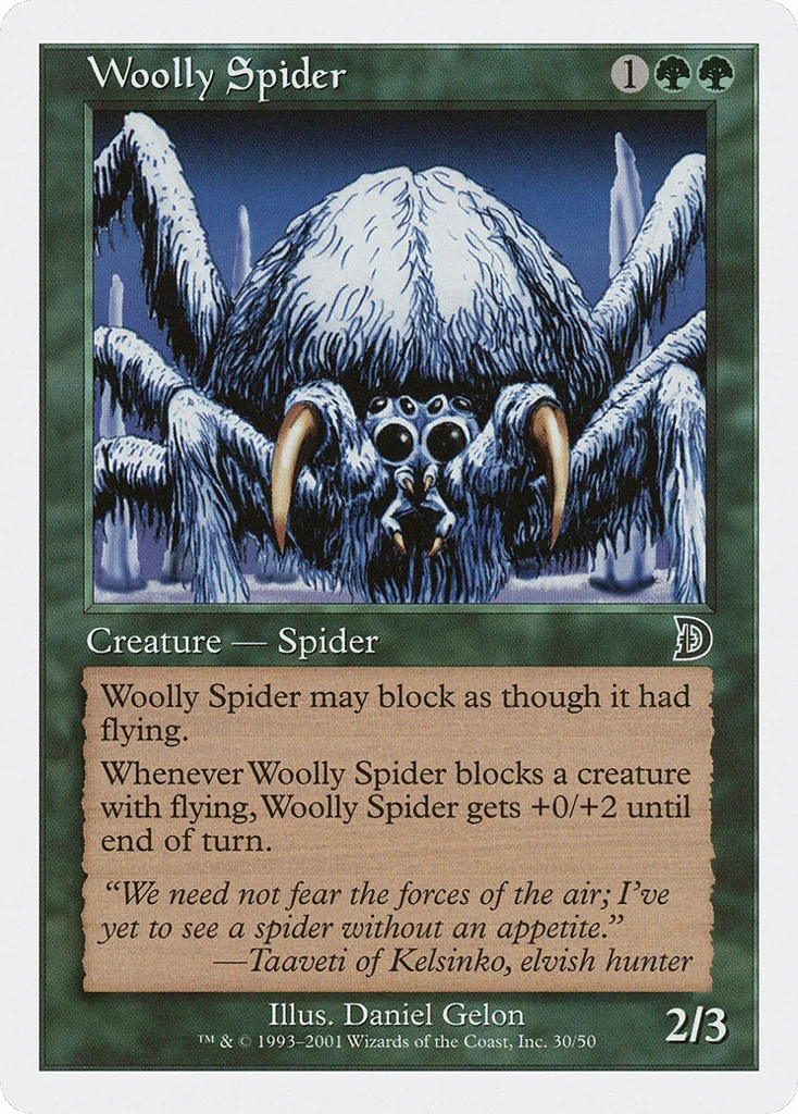 Woolly Spider · Deckmasters