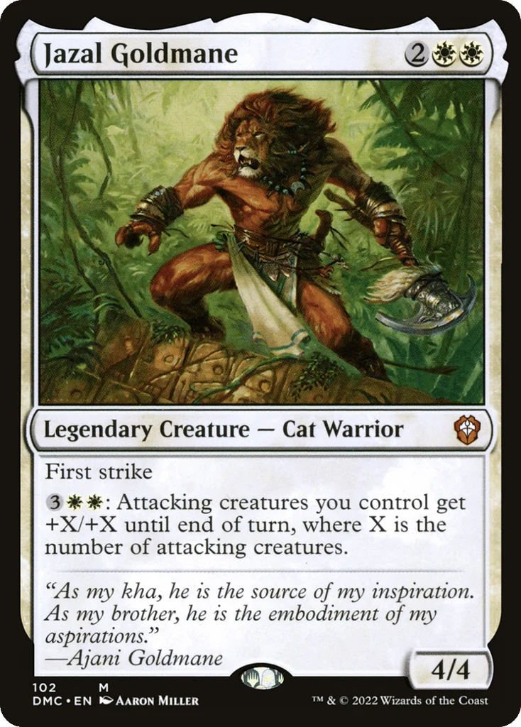 Jazal Goldmane · Dominaria United Commander