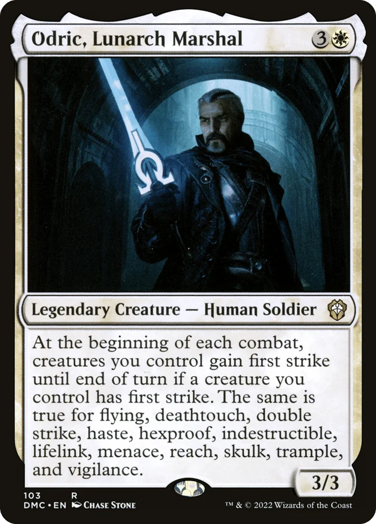 Odric, Lunarch Marshal · Dominaria United Commander