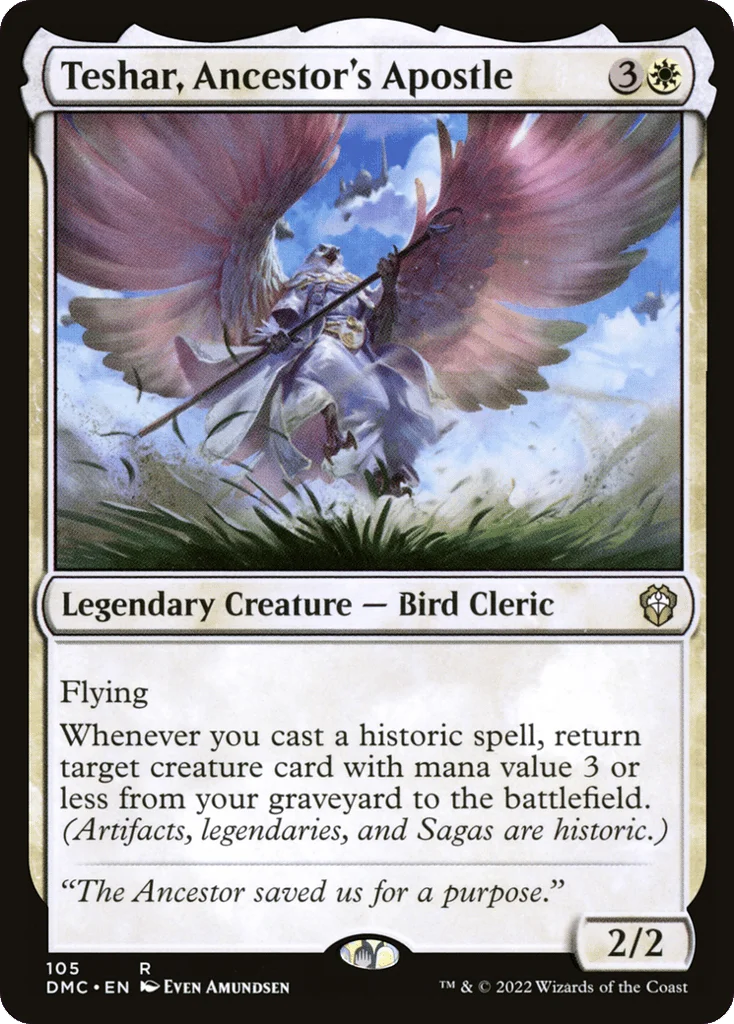 Teshar, Ancestor's Apostle · Dominaria United Commander
