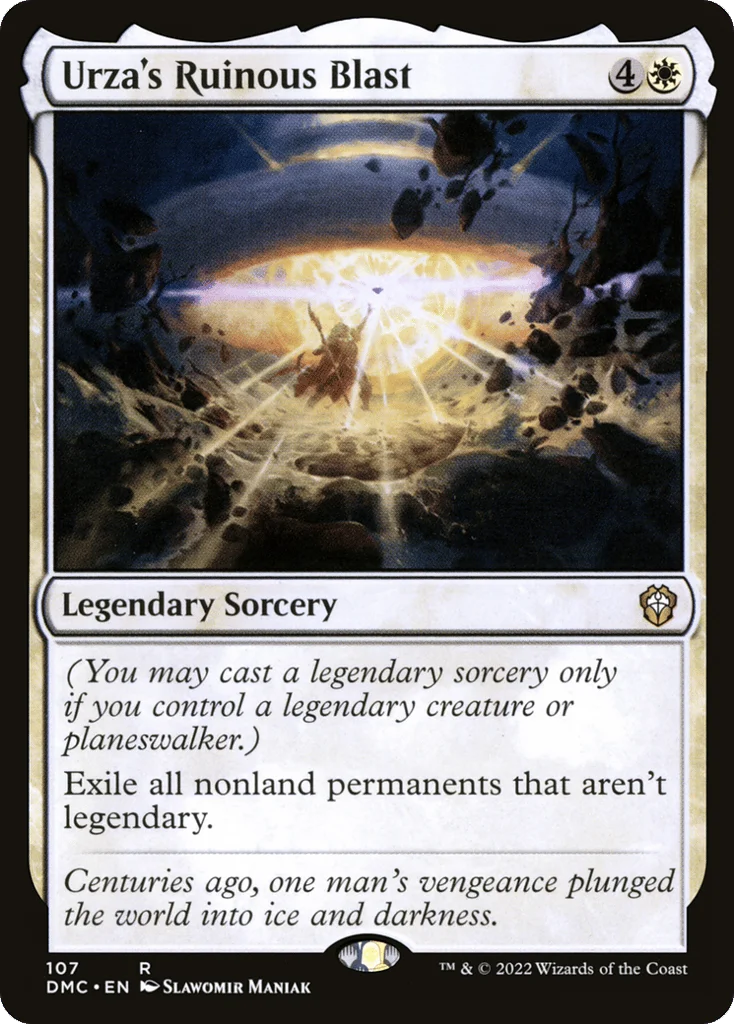 Urza's Ruinous Blast · Dominaria United Commander