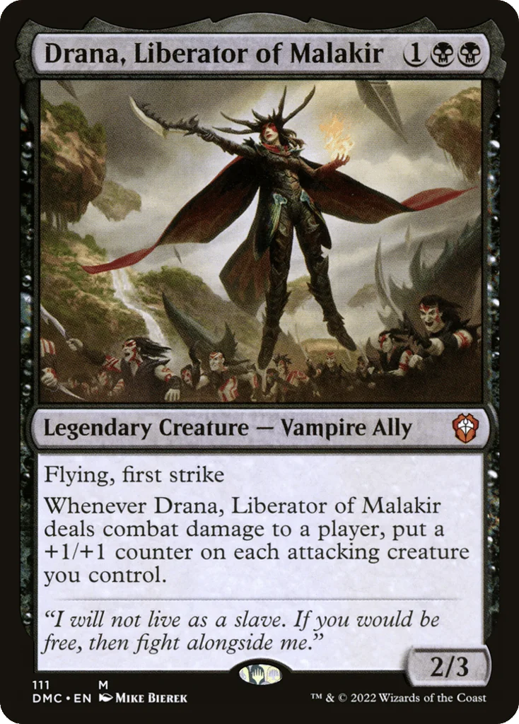 Drana, Liberator of Malakir · Dominaria United Commander
