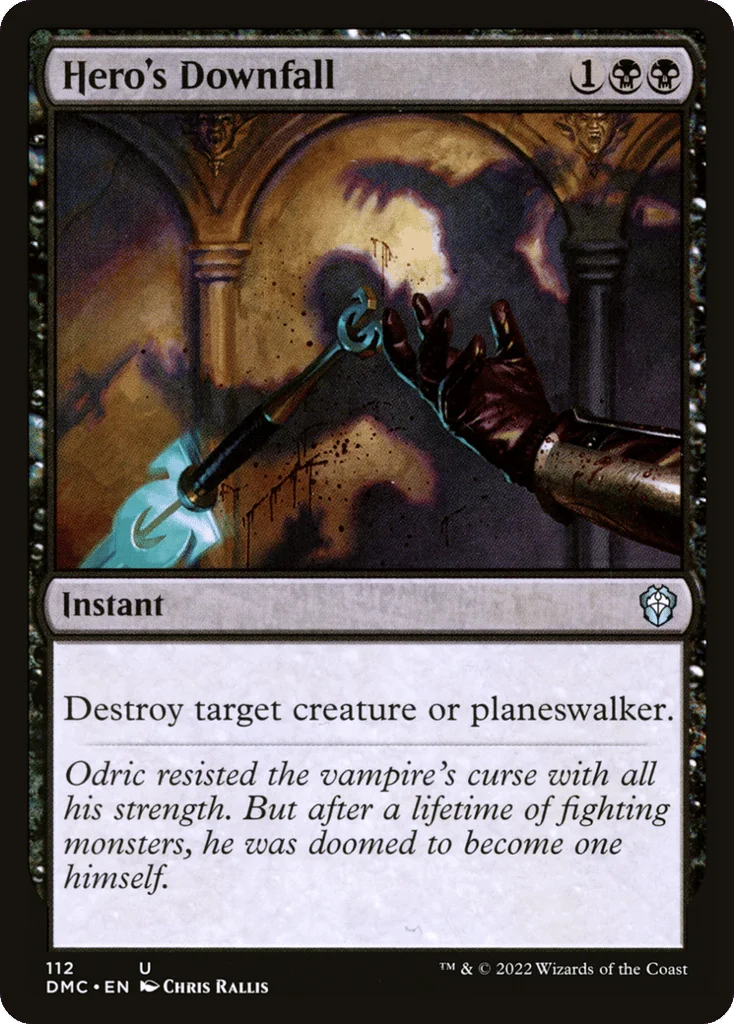 Hero's Downfall · Dominaria United Commander