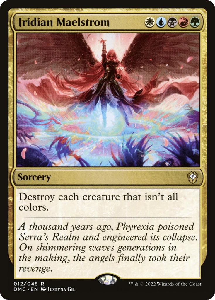 Iridian Maelstrom · Dominaria United Commander