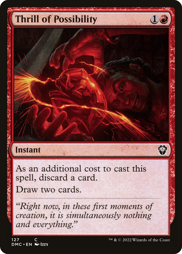 Thrill of Possibility · Dominaria United Commander