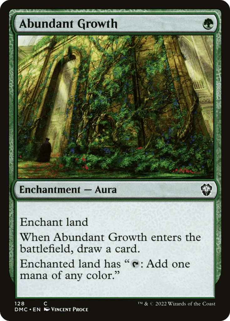 Abundant Growth · Dominaria United Commander