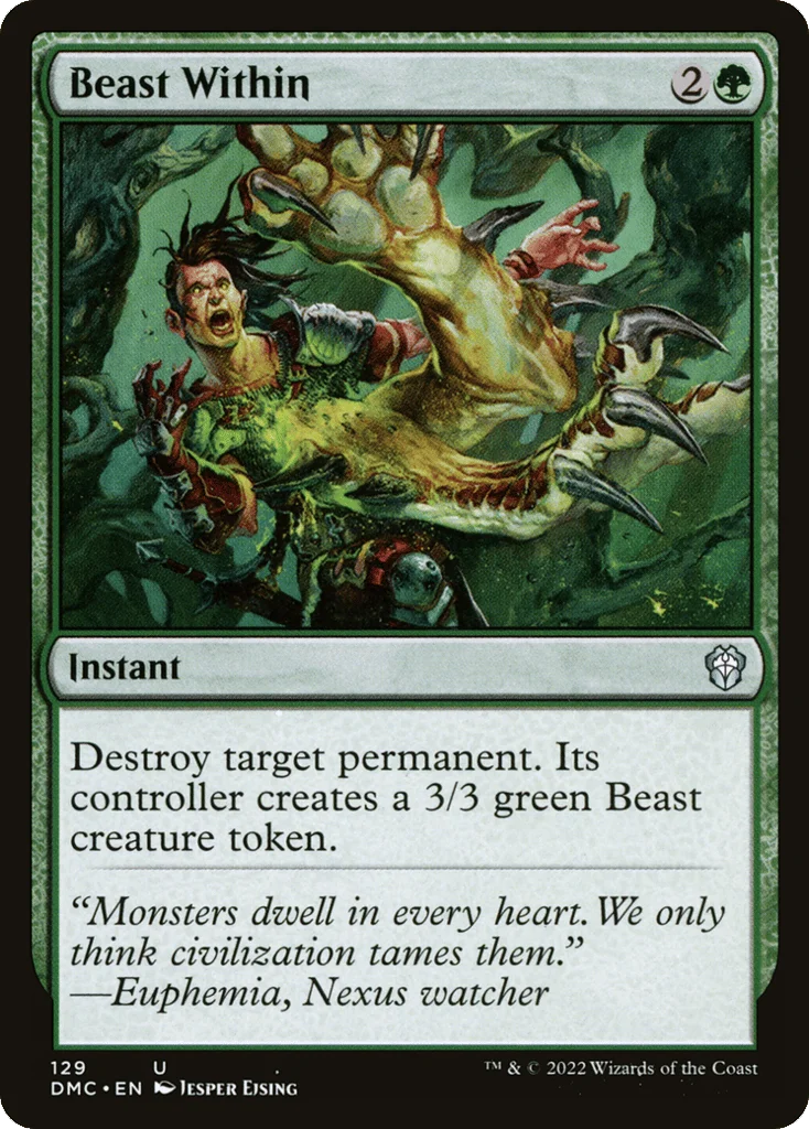 Beast Within · Dominaria United Commander