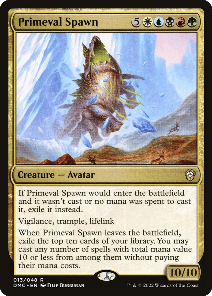 Primeval Spawn · Dominaria United Commander