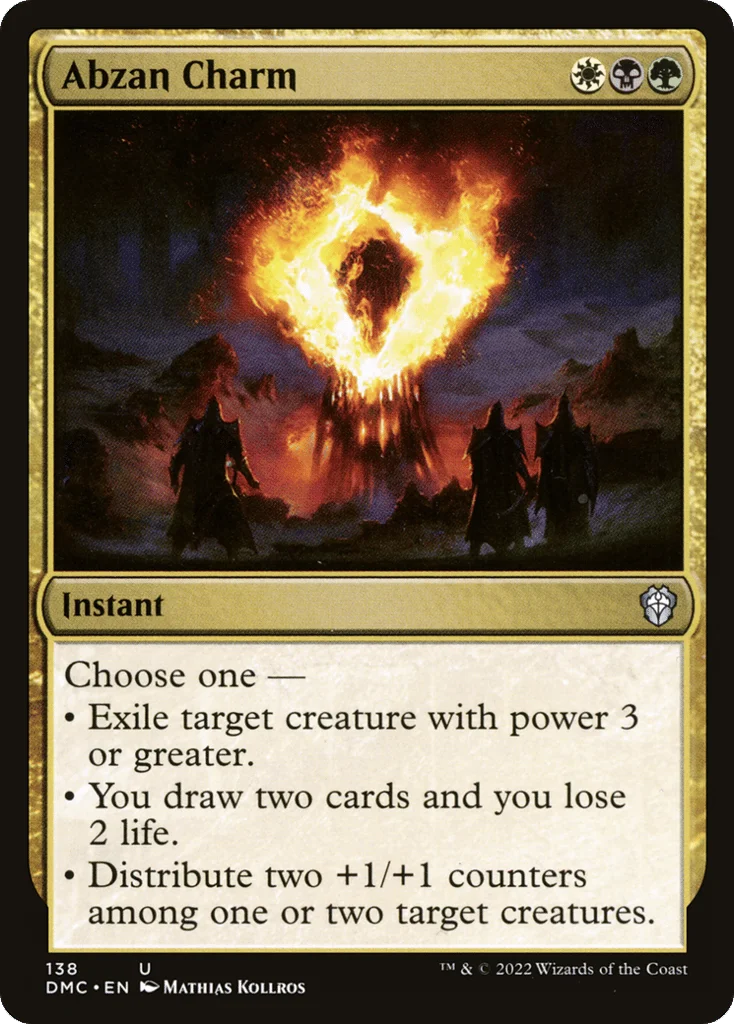 Abzan Charm · Dominaria United Commander