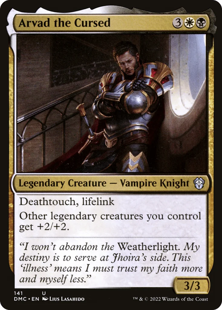 Arvad the Cursed · Dominaria United Commander
