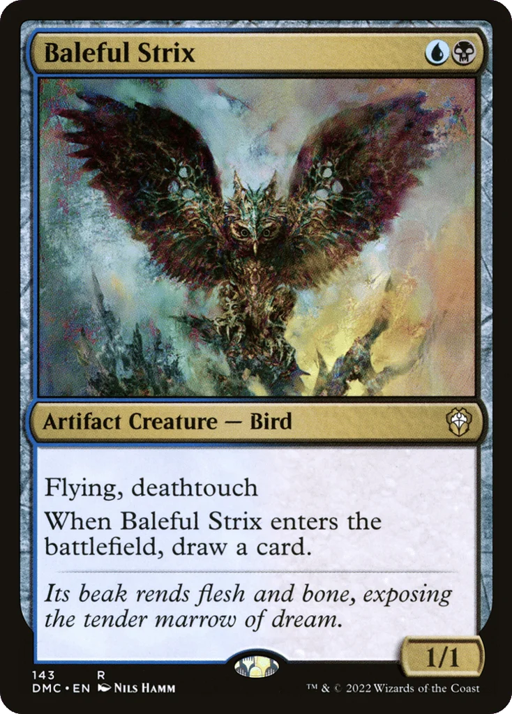 Baleful Strix · Dominaria United Commander