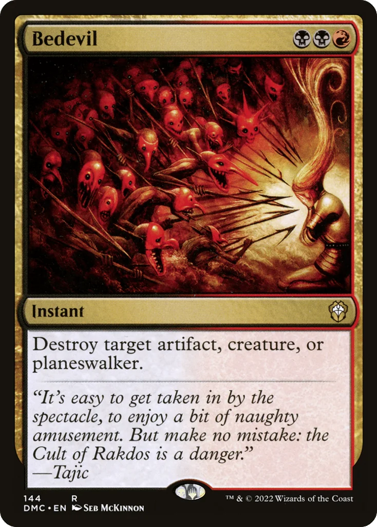 Bedevil · Dominaria United Commander