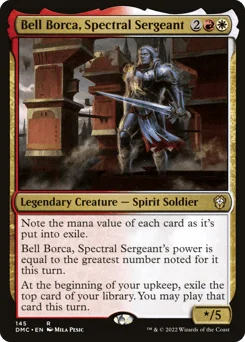 Bell Borca, Spectral Sergeant