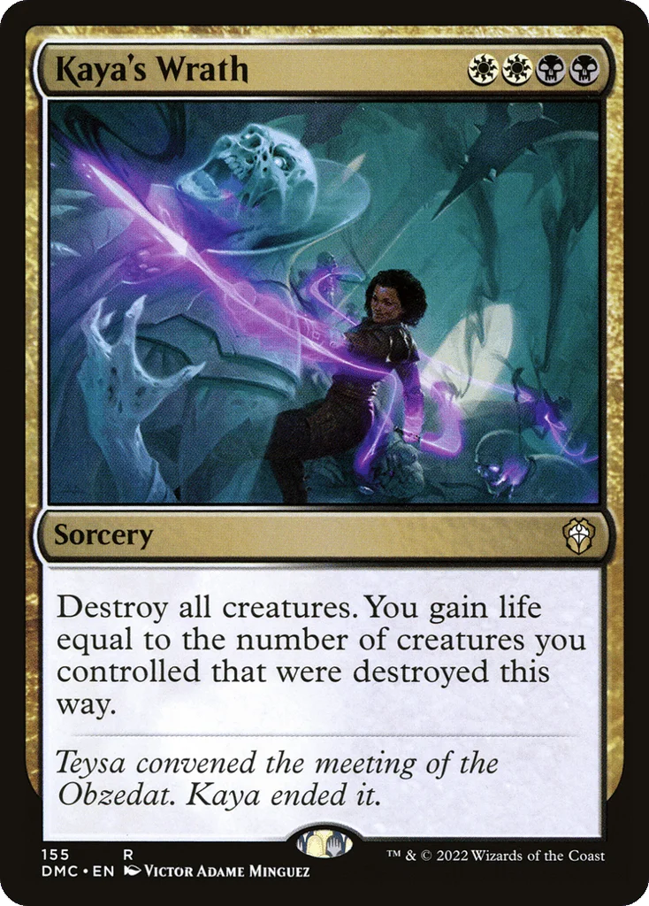 Kaya's Wrath · Dominaria United Commander