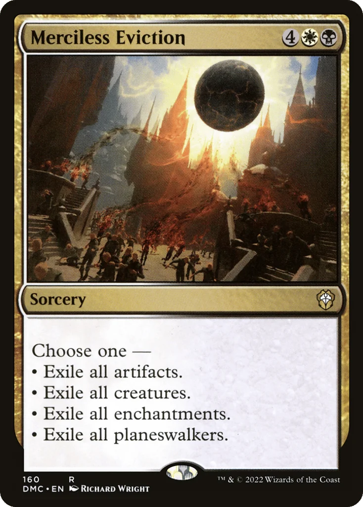Merciless Eviction · Dominaria United Commander
