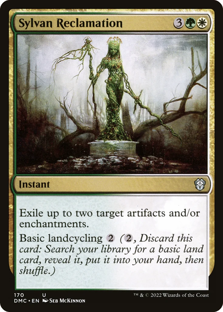 Sylvan Reclamation · Dominaria United Commander