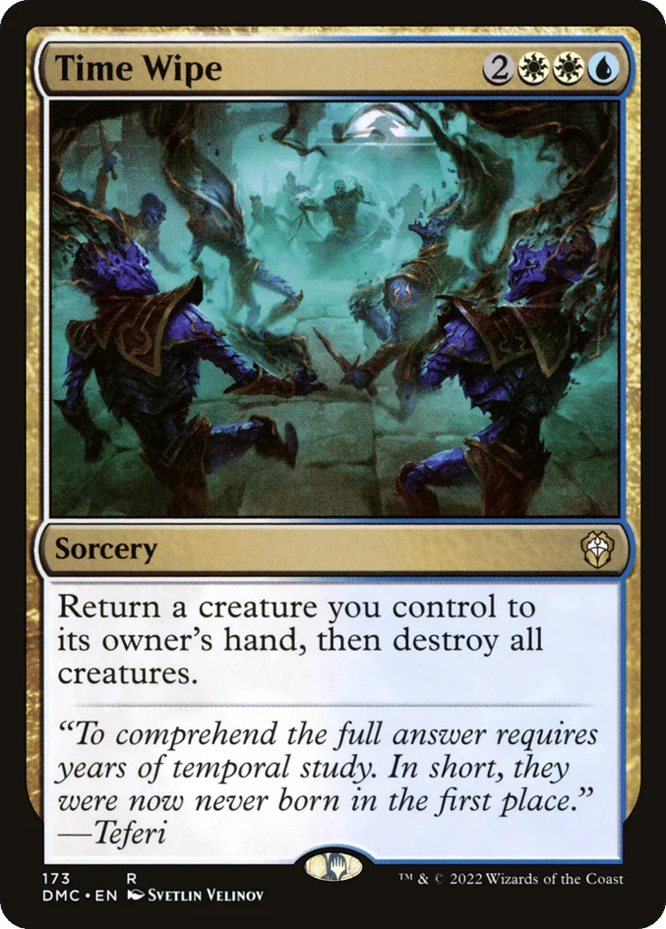 Time Wipe · Dominaria United Commander