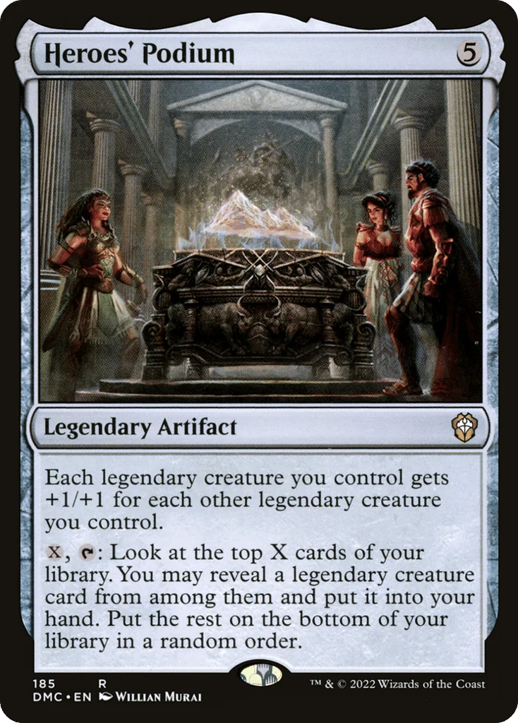 Heroes' Podium · Dominaria United Commander