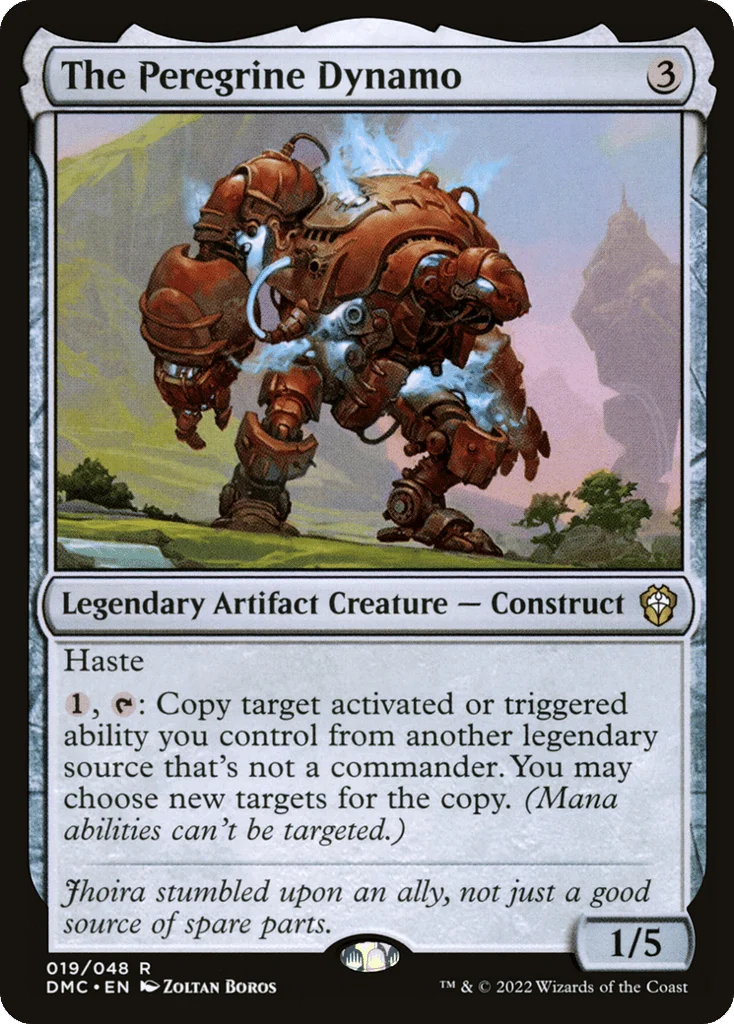 The Peregrine Dynamo · Dominaria United Commander