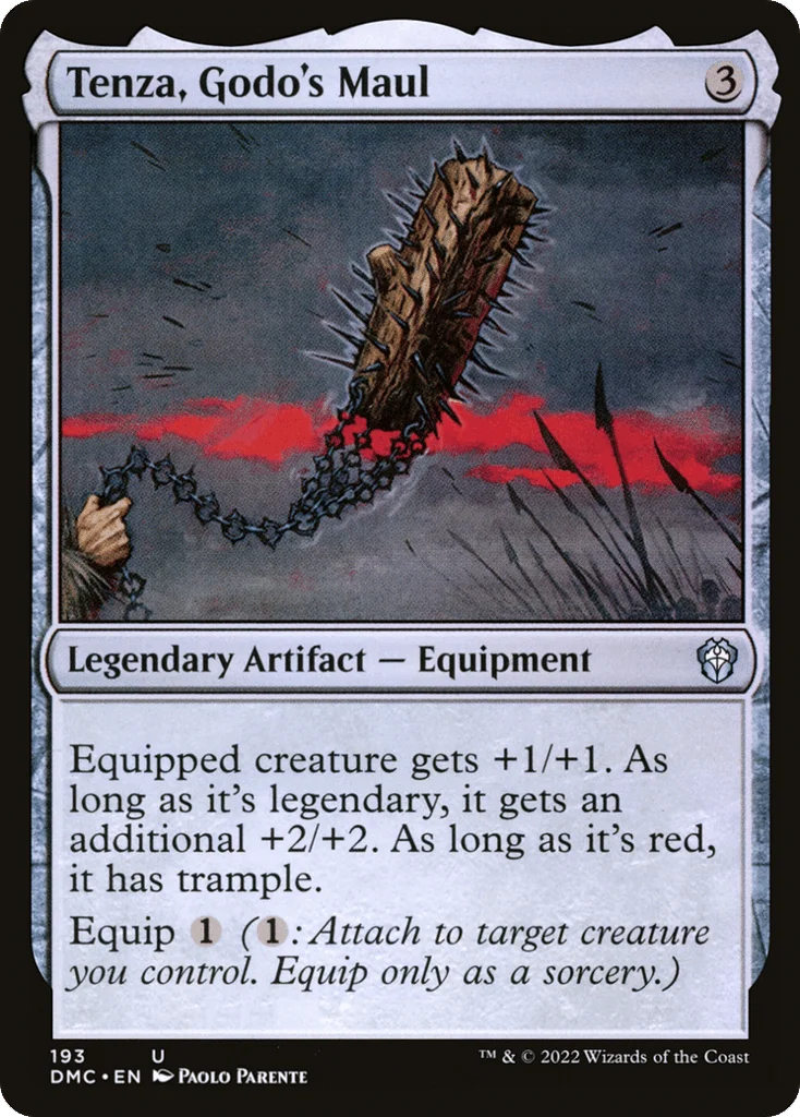Tenza, Godo's Maul · Dominaria United Commander