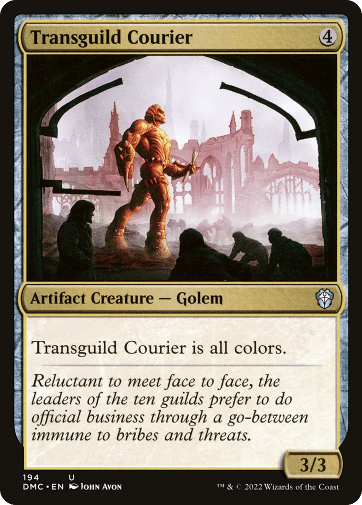 Transguild Courier · Dominaria United Commander